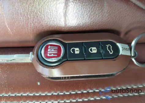 2015 Fiat 500 1957 Edition from USA, damaged, VIN 3C3CFFCR1FT570727